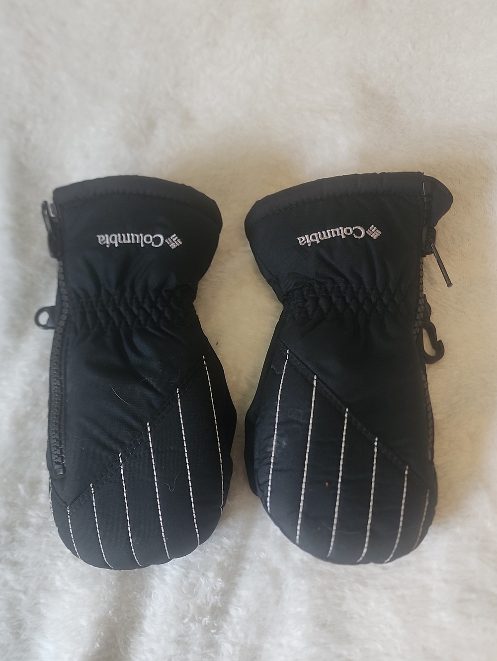 Columbia Black Toddler Snow Mittens